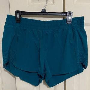 Teal Athleta shorts
